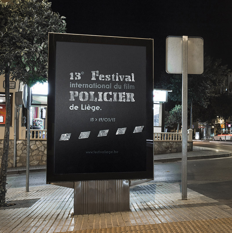 Affiche Festival Film Policier